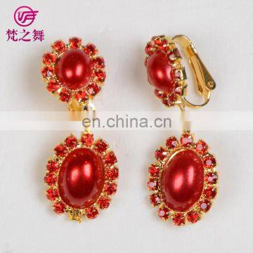 P-9054 Children and Adult Red Belly Dance Necklace Earring Set Jewelry photo-3