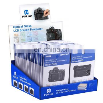 buy wholesale direct from china 60 PCS PULUZ 2.5D Curved Edge 9H Surface Hardness Tempered Glass Screen Protector Kits for Canon