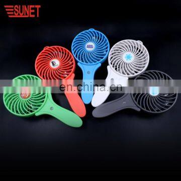 SUNJET 2018 Best Selling Products Portable Rechargeable Battery Mini Electric Handheld Fan