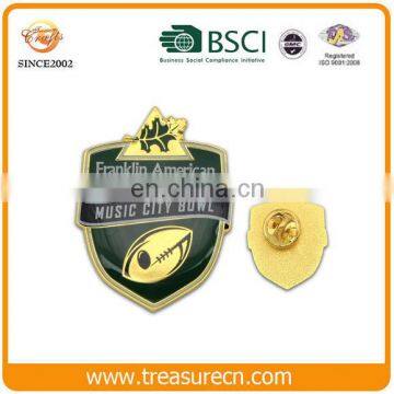 Wholesale high quality promotional oem design engraving hard enamal custom made soft enamel flag lapel pin