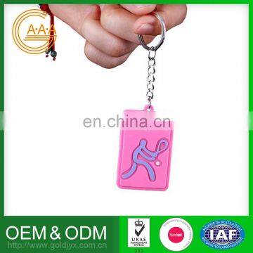 New Product Silicone Keychain Best Quality Nice Design Cartoon Character Rubber Keychain