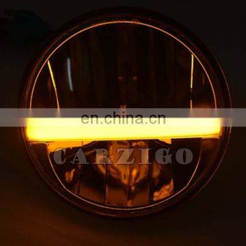 2018 Hot Product IP68 Water-proof E-mark LED Headlight for Jeep Wrangler for Harley Davidson