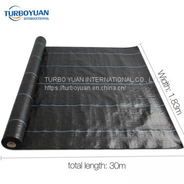 Hot sale Plastic PP ground cover polypropylene weed mat