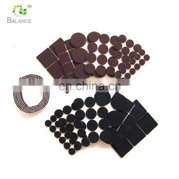 Self adhesive felt table non-woven floor protector, table leg pads