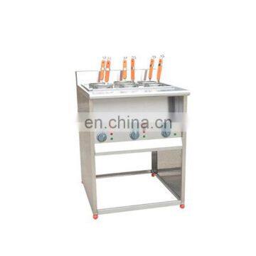 Commercial Professional Stainless Steel Cooking Equipment 6-Baskets Noodle Boiling Table Top Commercial Pasta Cooking