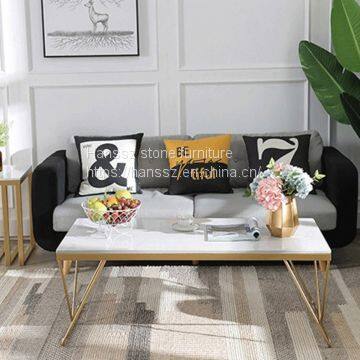 Wholesale Cheap Coffee Table With White Marble Coffee Table Top photo-3