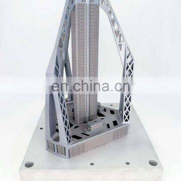 High Temperature Resistant 180C Car Parts Metal Prototyping Aluminum 3D Printing Intake Manifold Service photo-3