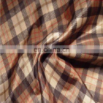 High quality printed 100% polyester 170T/190T/210T taffeta fabric for umbrellas/raincoats/lining