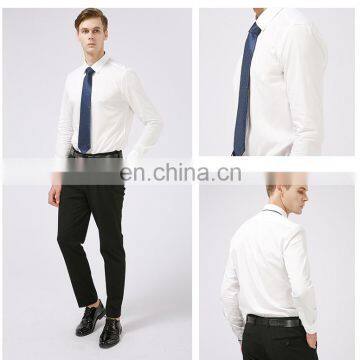 High Quality New Bagless Spring Autumn Men's Long Sleeve Shirt Business Casual Formal Pure Color Shirt photo-7
