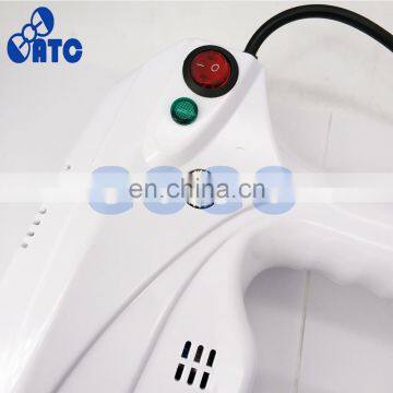 1200W 110v-220v Handheld Atomization Disinfection Fog Machine Stage Smoke Machine Blue Light Nano Steam Gun Hair Spray Machine photo-6