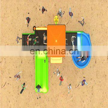 Baihe 11603 Cheap Price High End Quality Outdoor Child Play Equipment Kids Plastic Slide photo-3