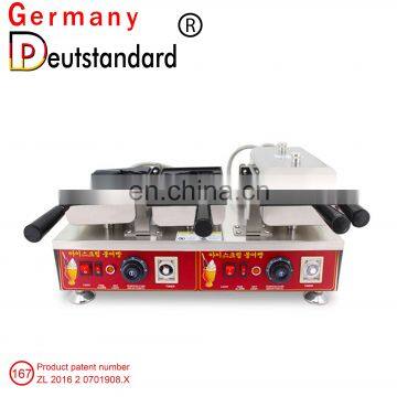 Germany Deutstandard Electric Taiyaki Boston Ice Cream Waffle Cone Maker Making Machine photo-4