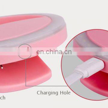 High Brightness Cell Phone Fill Soft Light Circle Lamp Clip On Mobile Photography Color Circular Dimmable Led Selfie Ring Light photo-5