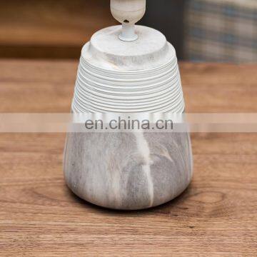 Western Style Vintage Cheap Price Barrel Shape Ceramic Base Office Desk Lamp for Home Decor photo-5