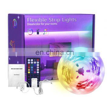 Smart Remote Controller Led Strip Light FPC TV Backlight Strip Light RGB 5 meter strip light