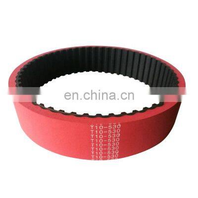 T10  Red Rubber Coated  Belt, Factory Direct