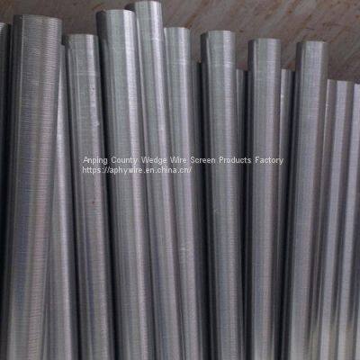 Wedge Wire Spiral Screen Tube , Stainless Steel v Wire Johnson Filter Candles photo-2