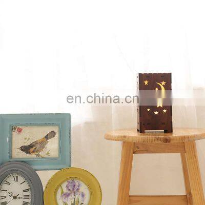 2019 New Arrival DIY Wooden Stars Projector Lamp Children Starry Lighting photo-4