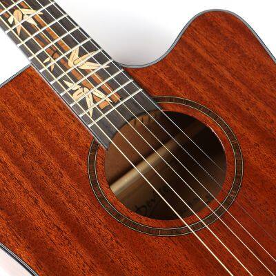 High Quality Deviser L825B 41 Inch Custom Acoustic Guitar Made in China With Wholesale Cheap Price photo-3