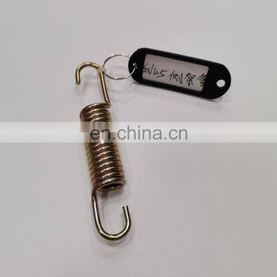 Factory Direct Sale Gold Zinc Plated Double Hook Side Stand Spring GN125 Motorcycle Clutch Tension Spring photo-5