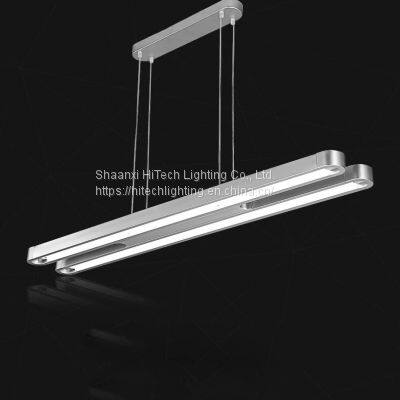 Modern LED Pendant Lights Minimalist Bedroom Decoration Pendant Lamp Creative Round Rectangular Aluminum Lamps Lighting Fixture photo-5