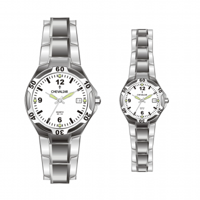 Stainless Steel Women Watches Man Fashion Quartz Watch photo-4