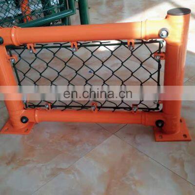 Hot Dipped Galvanized Cyclone Mesh Chain Link Fence Security Fence Rails Chain Link