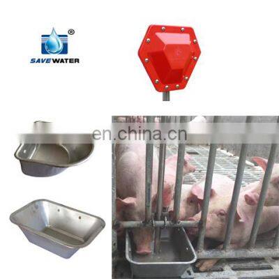 Water  level controller  for pigs water bowl drinking system