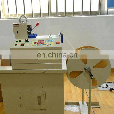 Small Computer Hot Cutting Nylon Polyester Webbing Strap Belt Cutting Machine photo-3