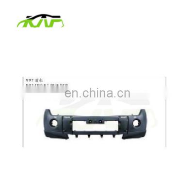 For Mitsubishi 2009 pajero Front Bumper Cover car front guard shell Front Bumper Face Bar auto bumper shells