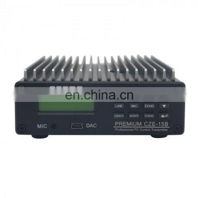 CZE-15B 0-15W 3-5km Wireless FM Transmitter Broadcast Radio Station With Power Adapter Antenna photo-3