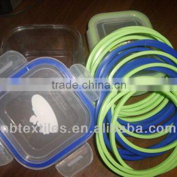 Colored silicone storage jar seals wholesale