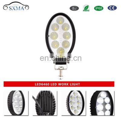 24W Auto Work Light LED Working Light for Truck Cars LED6460