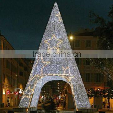 2015 giant outdoor led christmas tree for square