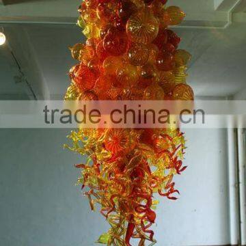 Handmade Christmas Murano Glass Chandelier