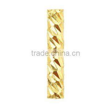 brass carved tube beads connection findings hot sale accessory