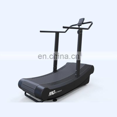 Gym Hot sell Curved treadmill wholesale commercial fitness running unpowered treadmill or curved treadmill