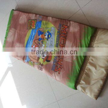 Mickey's sleeping bag