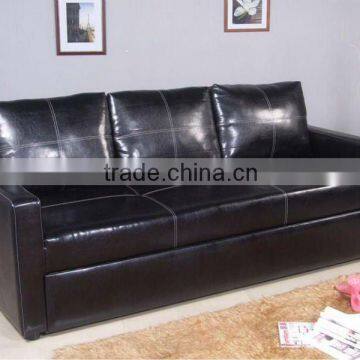 Modern Euro PU Leather Sofa Bed Home Furniture