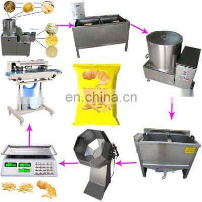 Potato Chips Making Manufacturing Machine Price