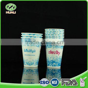 Factory price promotional custom pattern foldable paper cup for beverage