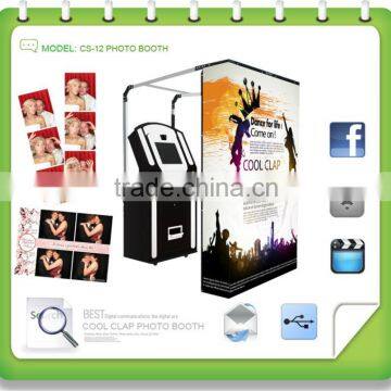 Cheap Purikura Booth For Rental With Curtain