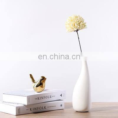 Nordic Modern Porcelain Modern Vase Pot Water Drop Shape Handmade Ceramic Vase Flower Vase Porcelain for Home Decor