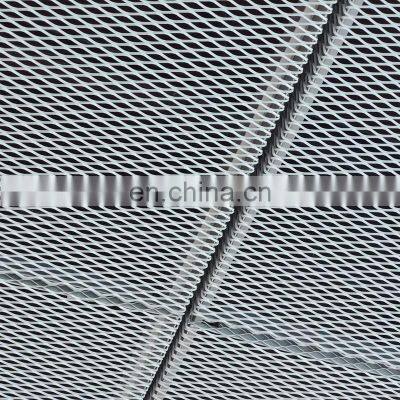 Expanded Metal Mesh Grill Stretch Ceiling Tiles