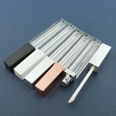 MOQ 100pcs Custom Private Logo Paper Box Lipgloss Container Packaging Empty Custom Lip Gloss Tube Wtih Wand photo-4