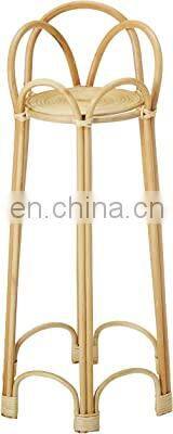 Best Price Rattan Loop Indoor Plant Stand, 26 Inches, Natural Planter Brown Cheap Wholesale Vietnam Supplier photo-3