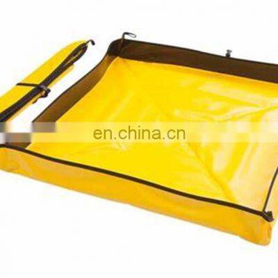 Hot Sale 4' x 6' - 18 Oz. Portable Collapsible PVC Mini Foam Wall Oil Spill Containment Berm For Vehicles Equipment Container photo-4