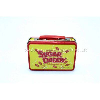 Mini hand carry metal tin for kids