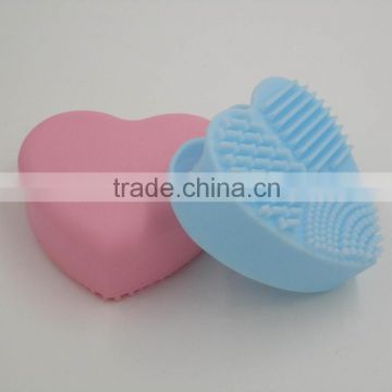 New Silicon cleaning makeup brush egg with private logo printed