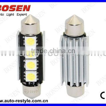 CANBUS car LED light festoon 36MM/39MM 4SMD 5050, super bright